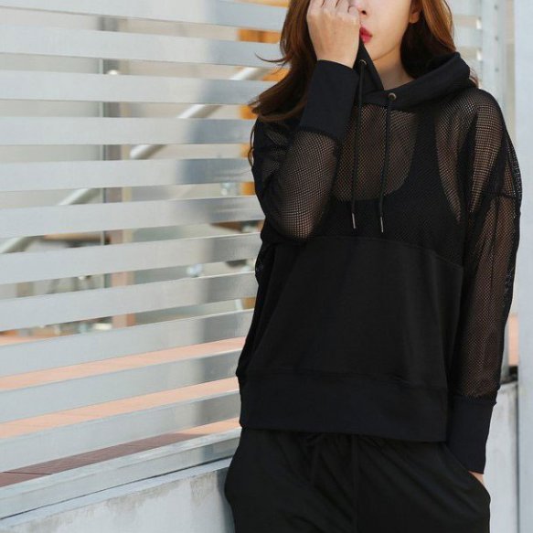 Cooling Icon Pullover - Black