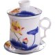 Bloom Lotus Flowers Delicacy Tea Cups Traditional Novelty Gift Cup