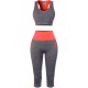 Orange Lady Casual Yoga Coordinates Casual Sports Gym Yoga