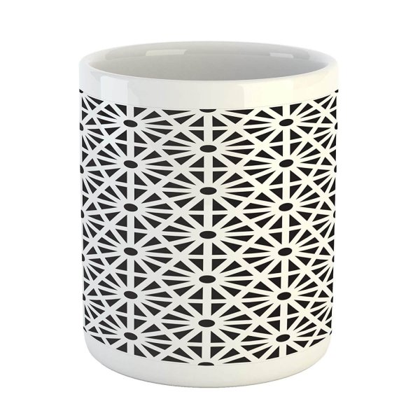 Monochrome Novelty Mugs New Ceramic Fun Gift