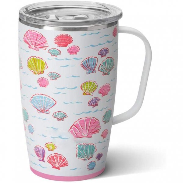 SCOUT Let's Shellabrate Creativity Hot Coffee Cups Perfect Travel Mug