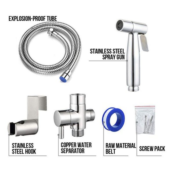 (EARLY XMAS SALE - 50% OFF) Handheld Toilet Bidet Sprayer