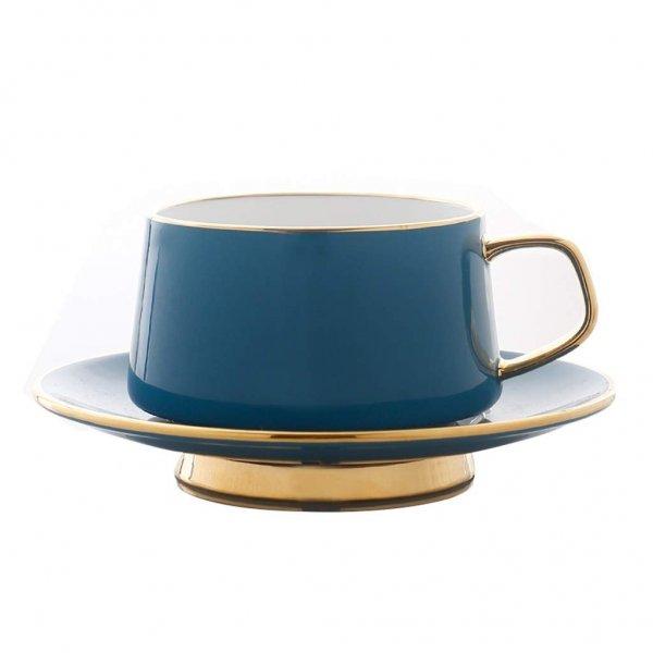 Blue Simplicity Hot Coffee Cup Perfect With Hot And Cold Drinks