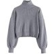 Gray Women Fashion Sweaters Comfortable For Women