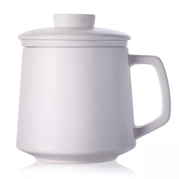 White Simplicity Tea Cup New For Men Women Gifts