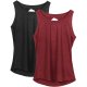 Black/Wine Women Beautiful Sleeveless Gear For Workout