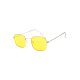 Men's Sunglasses Metal Retro All Square Frame Glasses Accessory