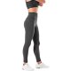 Dark Grey Female Formal Yoga Trousers Daily Exercise For Women