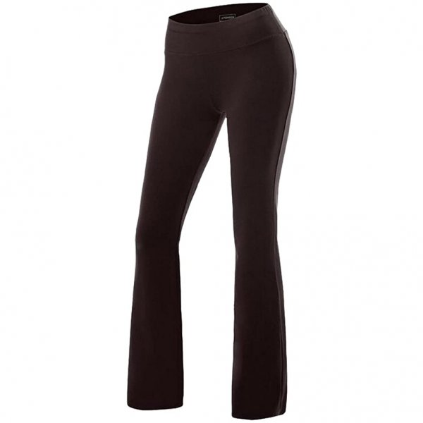 Brown Women's Comfortable Yoga Trousers Soft For Women